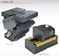 Unidades CAM  Carros de cuña para troqueles, carros de rodillo para troqueles.  Cam Slide Units  FIBRO